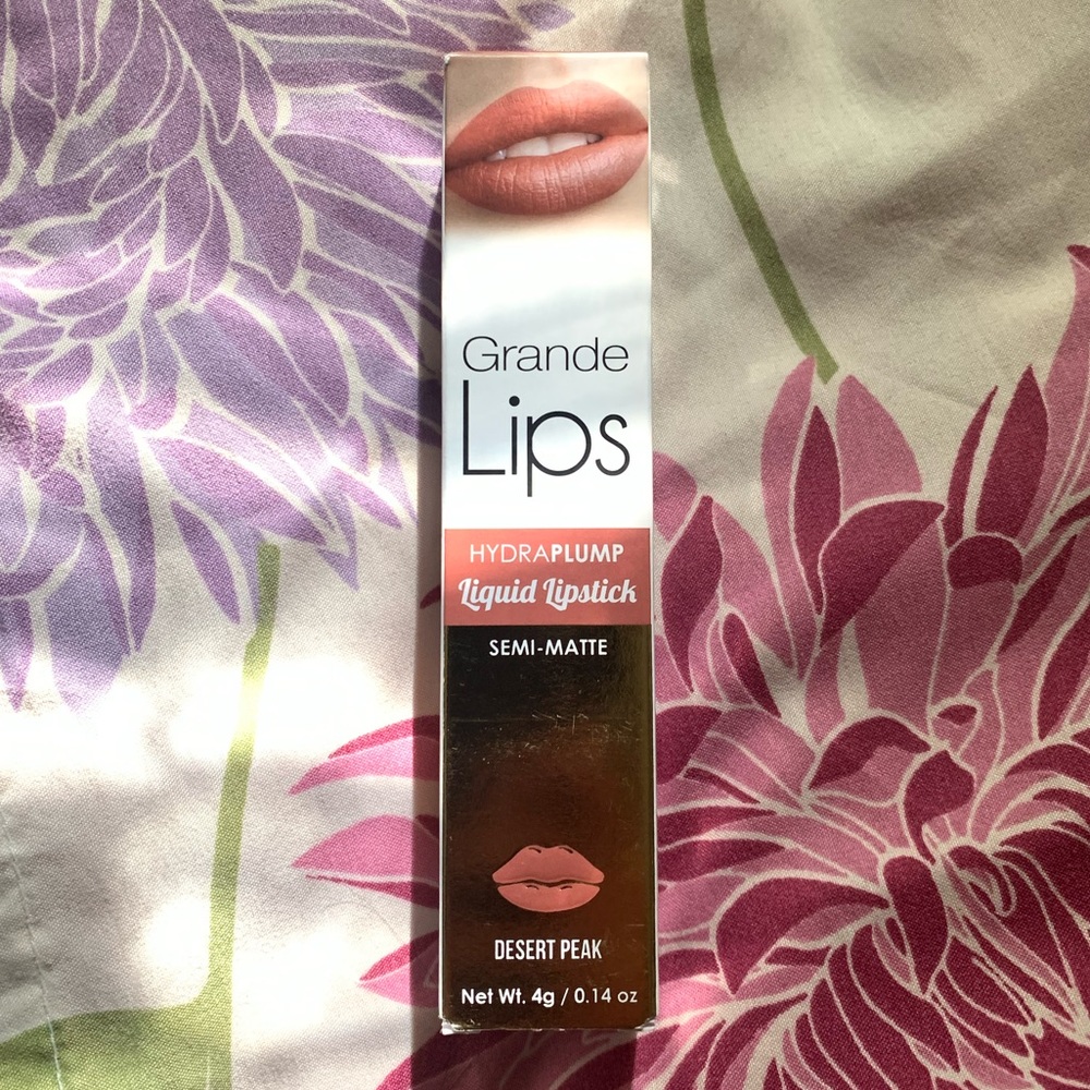 NEWGrandeLIPS Plumping Liquid Lipstick Desert Peak